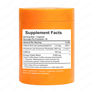 Capsules OEM à succès pour le métabolisme avec probiotiques : favorisent le métabolisme, <span class=keywords><strong>la</strong></span> gestion du <span class=keywords><strong>poids</strong></span>, 60 gélules pour <span class=keywords><strong>la</strong></span> purification intestinale et <span class=keywords><strong>la</strong></span> digestion. - Product Image 2