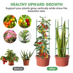 En Oferta, Enrejado/Reja para Plantas de Acero y Plástico de Alta Resistencia, Ecológico, Resistente a la Intemperie, para Jardín Exterior y Camas Elevadas - Product Image 5