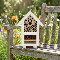 Hôtel pour abeilles et insectes du jardin - Ruche à abeilles