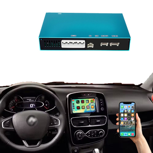 Apple MMI sans fil pour Renault Clio 4 2014 à 2018, navigation <span class=keywords><strong>R</strong></span>-<span class=keywords><strong>Link</strong></span> Tomtom avec caméra de recul, boîte Android Auto - Product Image 1