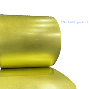 Tấm Lợp Kim Loại Sóng Bọc Thép AZ Mạ Vàng Chống Vân Tay AFP Màu Vàng Kim - Product Image 2