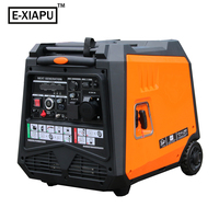 Générateur silencieux à onduleur E-XIAPU 6 kW 6000 watts ATS ARV pour la production d'électricité, à vendre