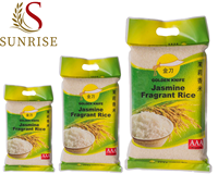 Riz Jasmin Sunrise, Riz Parfumé du Vietnam, Tien Giang, Grains Longs, 5% de brisures, Disponible en sacs de 10kg, 25kg, 50kg. WA 0084 989 322 607