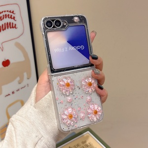 เคสโทรศัพท์ประดับพลอยเทียมรูปดอกไม้แบบเต็มห่อกันตกสำหรับ Samsung <span class=keywords><strong>Z</strong></span> Fold7 Fold6 Fold5 <span class=keywords><strong>Fold4</strong></span> <span class=keywords><strong>Z</strong></span> Flip7 Flip6 <span class=keywords><strong>Flip4</strong></span> Flip5 - Product Image 2