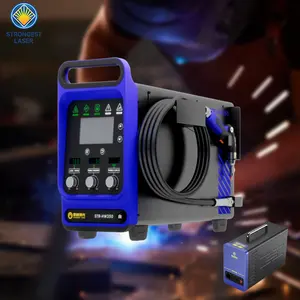 STRONGEST LASER Water cooled handheld welding Integrated intelligent 900W 1.2kW 1.5KW Mini Laser Welding Machine