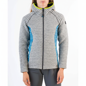 Felpa con cerniera di alta qualità da donna PRESOLANA felpa con Logo personalizzato foderato per abbigliamento lungo autunno/inverno con Design leggero - Product Image 2