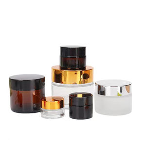 Frascos de Vidrio para Crema de Ojos a Precio de Fábrica - Capacidad de 5g-25g con Tapa de Rosca y Diseño Serigrafiado - Product Image 1