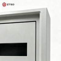 Boîtier de compteur électrique en acier doux certifié CE, personnalisé, pour intérieur, IP55, pour la protection de l'alimentation