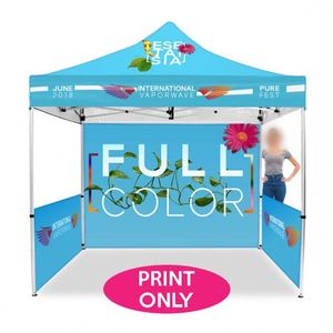 เต็นท์กันสาดแบบพกพาขนาด 10x10 ฟุต เต็นท์ป๊อปอัพกันน้ำ พับเก็บได้ สำหรับงานกลางแจ้ง โครงสร้างแบบเฟรม ผ้าคลุมทำจากผ้า Oxford - Product Image 1