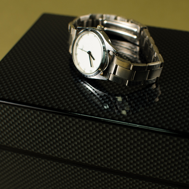 Customized High Glossy Mahogany Wood Watch Box Luxury Presentation Case for Watches and Perfume Big Size PU Leather Case