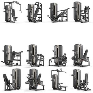 Máquina de Press de Pecho Mariposa Comercial de Acero Exclusiva para Gimnasios, <span class=keywords><strong>Polea</strong></span> Alta/Baja para Entrenamiento de Fuerza de Espalda, Cadera y Piernas, Set Completo F3000 - Product Image 5