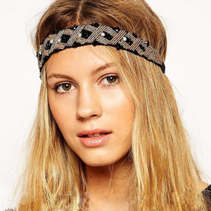 Usine directement en gros à la mode chaude multiples bandeau perlé en un seul regard ou une intuition au prix de gros - Product Image 1
