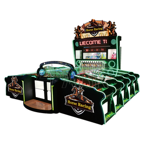 Yinnet — machine de jeux de course hippique, édition rouge, 10 joueurs, course de carnaval - Product Image 4