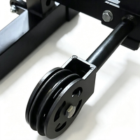 Support de musculation multifonctionnel pour barre en T, barre de squat et entraînement du dos, avec plateforme haute pour soulevé de terre