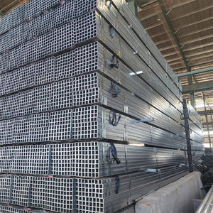Tubes d'échafaudage en acier galvanisé Q235/Q345 30x30mm-120x120mm, services de découpe/soudage sur mesure, MOQ 5 tonnes, délai de livraison 8-14 jours - Product Image 5