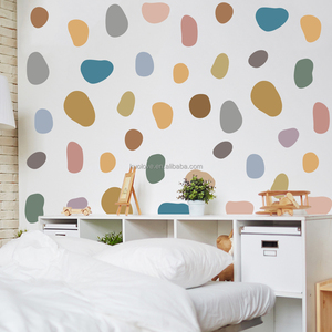 Adesivo da parete amore in Boemia Bobo vento a <span class=keywords><strong>pois</strong></span> ciottoli decalcomanie soggiorno carta da parati decorativa adesivi - Product Image 5