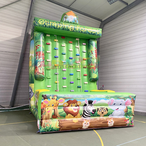 Commercial grade kids outdoor juegos hinchables <b>inflatable</b> castle stick wall games for outdoor party - Product Image 5