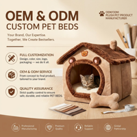 Lit pour chat en peluche chaud pour l'hiver, tapis de sommeil confortable pour chat, meubles pour animaux de compagnie, fournitures pour animaux de compagnie d'intérieur, nid douillet pour chat, accessoires pour animaux de compagnie