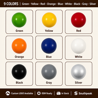 Ballon anti-stress en PU Southpeak, rebond lent, jouet sensoriel, multicolore, certifié CE EN71, emballage OPP, fabrication OEM WS