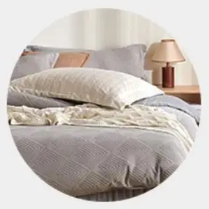 Çin üretici fabrika fiyat özelleştirilmiş konforlu yatak örtüsü seti kore Ultra yumuşak yatak setleri