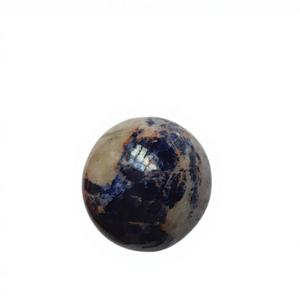 จี้ทรงกลมวินเทจทำมือจากทองเหลืองและลาพิส ลาซูลี ดีไซน์ลายพุทธศาสนา เหมาะสำหรับโอกาสวันครบรอบ - ของขวัญฟรี - Product Image 1