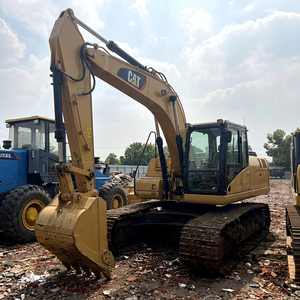 Excavadora CAT con Cucharón de Excavación, Equipo Pesado Usado, Cargadora de Orugas, Maquinaria de Construcción - Product Image 1