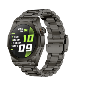 Reloj <span class=keywords><strong>Inteligente</strong></span> Deportivo Z18 Max para Exteriores, Pantalla de 1.52 Pulgadas, Control por Gestos, Llamadas Bluetooth, Pulsera de Fitness con Correa de Acero Inoxidable - Product Image 2
