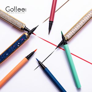 Gollee — stylo de colle à cils 2 en 1, scintillant, rose, pour <span class=keywords><strong>eye</strong></span>-<span class=keywords><strong>liner</strong></span>, sans latex, étiquette privée, pour maquillage des yeux - Product Image 5