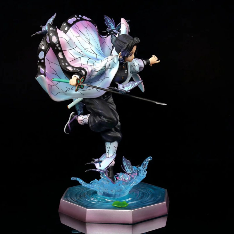 Statuetta Kochou Shinobu 19 Cm – Demon Slayer, Figura In PVC, Collezione Anime, Regalo Per Fan