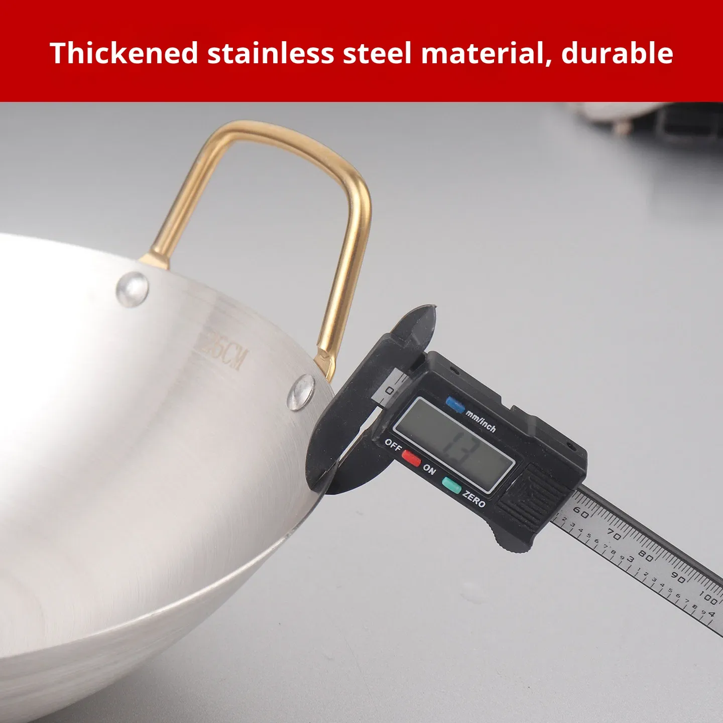 Modern Extra-Thick Stainless Steel Non-Stick Sustainable Dishwasher Safe Dry Pot Double Handles Commercial Small Hot Pot Gas · image 3