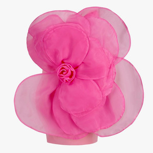Mini Abito in Rete Floreale Rosa - Product Image 1