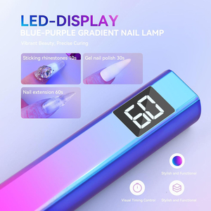 3W Led el tırnak kurutucu küçük lamba taşınabilir tırnak jeli hızlı kurutma mini uv tırnak lambaları - Product Image 3