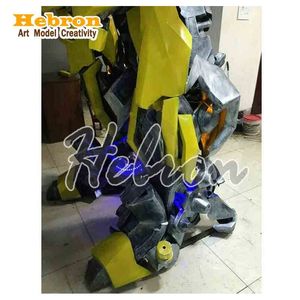 Disfraz de Robot <span class=keywords><strong>Gundam</strong></span> para Adultos, Disfraz de Halloween de 2.7 Metros de Altura, Trajes de Cosplay con Micrófono, Altavoz y Luz LED - Product Image 3