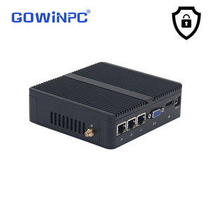 มินิพีซีอุตสาหกรรมไร้พัดลม พร้อมซีพียู Intel Alder Lake N100 N97 N95  พอร์ต LAN กิกะบิตสามพอร์ต พอร์ต RS232 สองพอร์ต รองรับ DDR4 DDR5 - Product Image 2