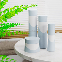 Ensemble d'emballages cosmétiques en plastique Choebe 10ml 30ml 50ml 150ml 178ml pour crème visage et yeux, lotion de soin, flacon PET et pot à crème