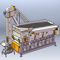 Machine de triage par gravité pour graines de légumes, pour le triage de la densité des graines