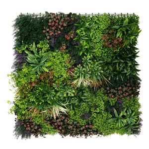 Panel de Pared Verde Artificial, Pared Vegetal Artificial Decorativa, Seto de Jardín para Interiores y Exteriores, Boda, Hogar, Estilo Moderno - Product Image 1
