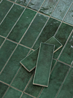 Carreaux longs vintage marocains faits à la main, effet four, pour cuisines, salles de bain, douches, gîtes et murs décoratifs d'hôtels