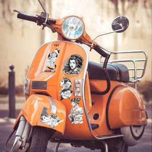 Hitam dan putih dari kertas Transfer UV <span class=keywords><strong>Geisha</strong></span> A3 lembar untuk parasut 3D DTF DIY tumbler cetak kustom Transfer panas besi - Product Image 6