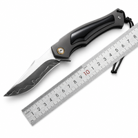 Importiertes SKD11 Stahl-Taschenmesser mit Kamelknochen-Griff, Keramikkugellager und Liner-Lock für den Täglichen Gebrauch und Camping, Großhandel OEM