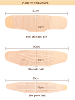 Faja de Soporte Abdominal Postparto 3 en 1 Youjie, Banda de Recuperación Abdominal para Después del Embarazo, Fajas de Maternidad para Mujer, Moldeador de Cuerpo