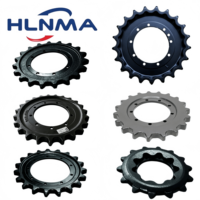 Petite excavatrice Kubota KX36/KX41/KX121/KX161/KX057/U45S/U45-3/U55 pignon de chaîne de châssis