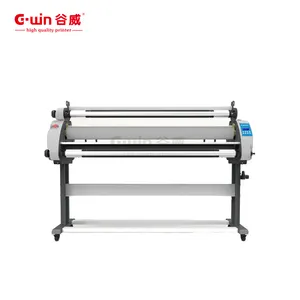 Gwin rolo automático operação fácil de alta precisão laminador 1600 máquina de estratificação térmica 1.6M para filme de vinil de transferência