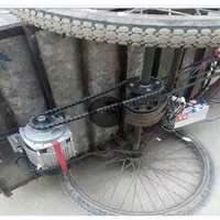 Kit Motor DC tanpa sikat Mid-Drive, 800W 48V untuk penyimpanan dalam ruangan sepeda e-sepeda apartemen-penggunaan skuter listrik