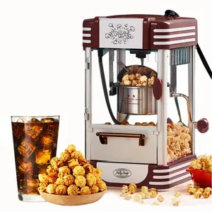 Macchine per popcorn per ordine privato mini popcorn electric house macchine per popcorn a gettoni sul carrello per pop-corn di alta qualità