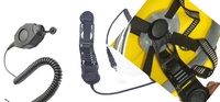 Casque radio bidirectionnel à conduction osseuse pour pompier, compatible avec Motorola MTP850