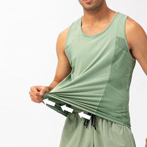 Joychuang Camiseta Deportiva Sin Mangas, Sublimada, Sin Costuras, de Secado Rápido, Transpirable, Ecológica, Anti-Pilling, de Spandex/Poliéster - Product Image 3