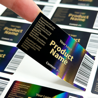 Personnalisation d'étiquettes de peptides, étiquettes de flacons de 2 ml/3 ml/5 ml, vinyle couleur holographique, étiquettes autocollantes personnalisées imperméables avec code-barres pour emballage