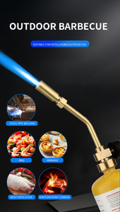Antorcha de soldadura de encendido manual de larga duración con temperatura ajustable para tratamiento de superficies y trabajos con plástico - Product Image 6