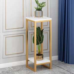 Support à fleurs de luxe au design minimaliste moderne, étagère haut de gamme pour plantes vertes d'intérieur, style balcon, sur pied à plusieurs niveaux - Product Image 3